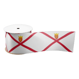 Ruban En Satin Drapeau Jersey