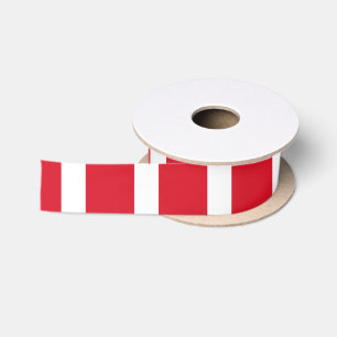 Ruban En Satin Drapeau péruvien et voyage au Pérou, vacances/spor