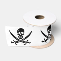 Drapeau pirate crâne épées croisées