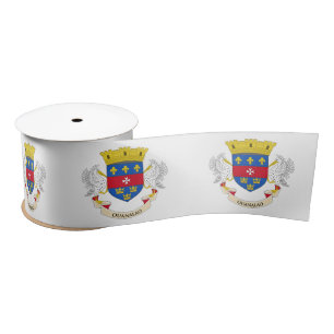 Ruban En Satin Drapeau Saint-Barthélemy