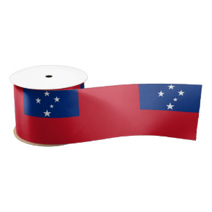 Ruban En Satin Drapeau samoan & voyage au Samoa, vacances/sports