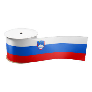 Ruban En Satin Drapeau slovène