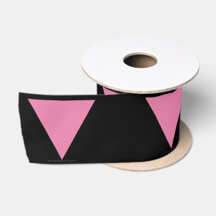 Ruban En Satin Drapeau triangle rose de SlipperyJoe's symbole ros