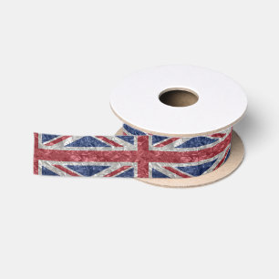 Ruban En Satin Drapeau Union Jack - Crinké