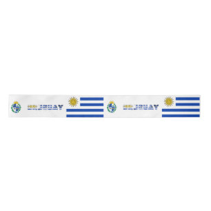 Ruban En Satin Drapeau uruguayen