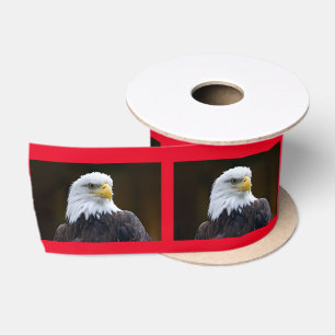 Ruban En Satin Eagle chauve américain