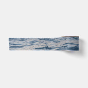 Ruban En Satin Eau de mer de près  