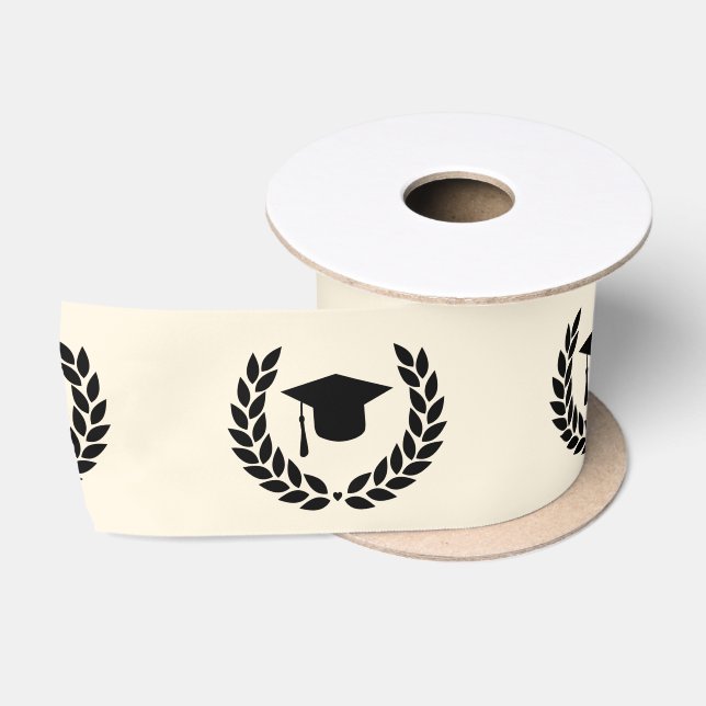 Ruban En Satin Élégant diplôme scolaire et collégial (Bobine)