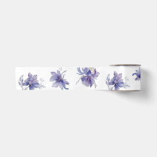 Ruban En Satin Emballage Cadeau Iris Purple