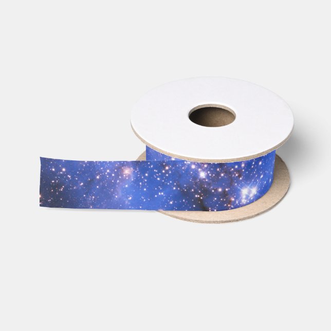 Ruban En Satin Étoiles bleues de Falln Embrionic (Bobine)