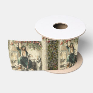 Ruban En Satin Fantôme de Noël Présent Scrooge