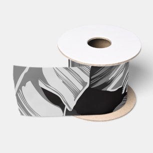 Ruban En Satin Feuilles de bananier 3