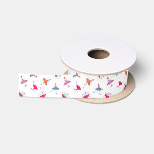 Ruban En Satin Filles dansantes