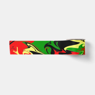 Ruban En Satin Fissures afrocentriques