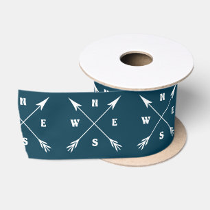 Ruban En Satin Flèches compass