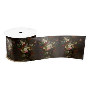 Ruban En Satin Fleurs vintages Henryka Beyer