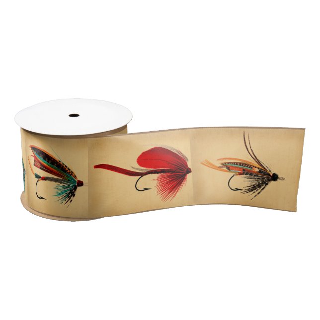 Ruban En Satin Fly Fishing Flies Ribbon (Bobine)