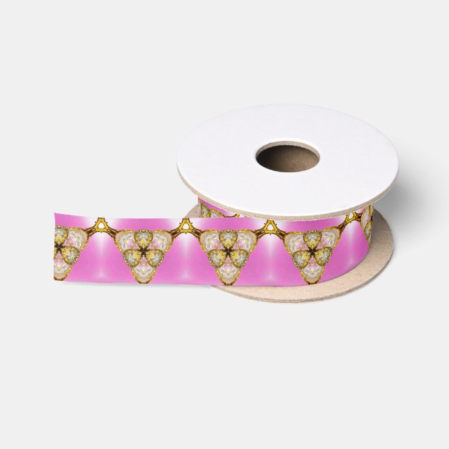Ruban En Satin Foi Chic Elegant Designer Romantique   (Bobine)