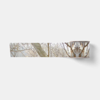 Ruban En Satin forêt hivernale