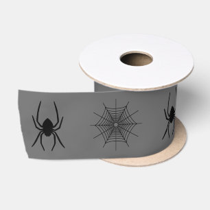 Ruban En Satin Formes d'araignée et de toile d'araignée sur Hallo