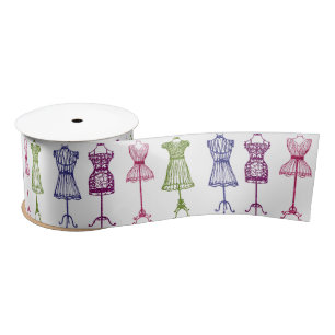 Ruban En Satin Formes vestimentaires victoriennes