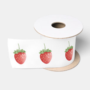 Ruban En Satin Fraise