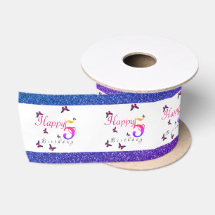Ruban En Satin Fun Fluttant