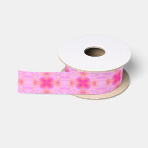 Ruban En Satin Fusée rose