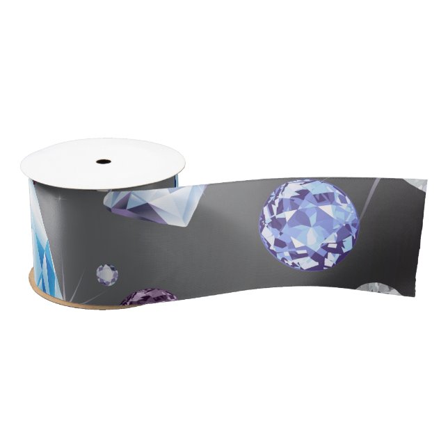 Ruban En Satin Galaxie de diamant 5 (Bobine)