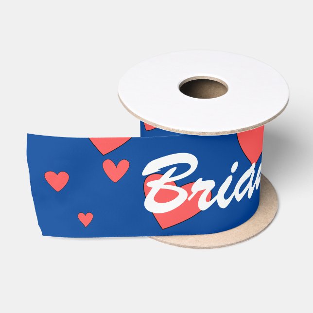 Ruban En Satin Garçons Nom Personnalisé Pour L'Enveloppement De C (Bobine)