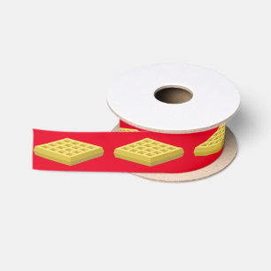 Ruban En Satin Gaufre Mignon Petit Déjeuner Brunch Enfants 1er An