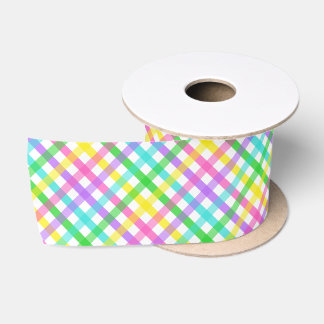 Ruban En Satin Gingham de Pâques 8