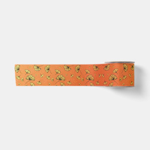 Ruban En Satin ginkgo d'automne