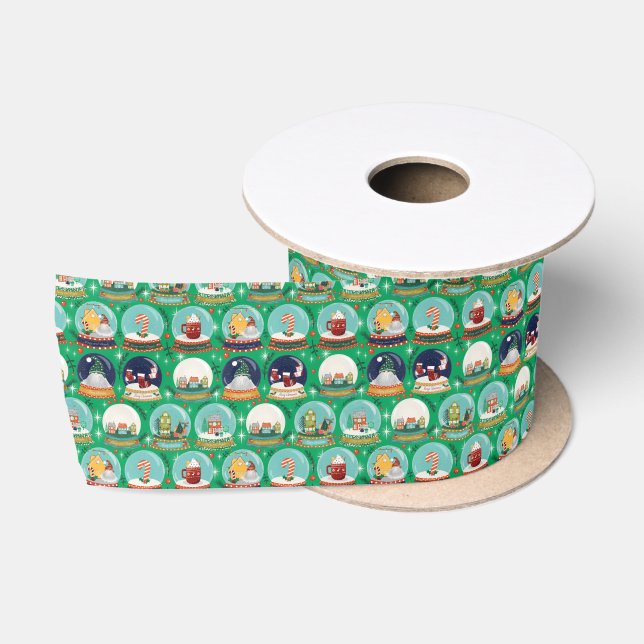 Ruban En Satin Gnome//Gnome//Gingerbread House// (Bobine)