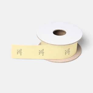 Ruban En Satin Gold Your Logo Couper et coudre Étiquettes artisan