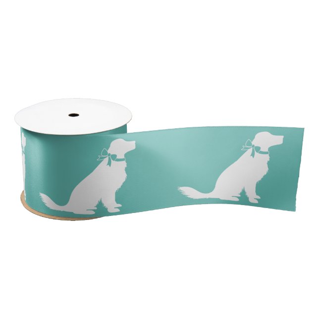 Ruban En Satin Golden Retriever (Bobine)