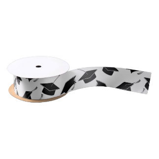 Ruban En Satin Grad Casquette Motif Grad