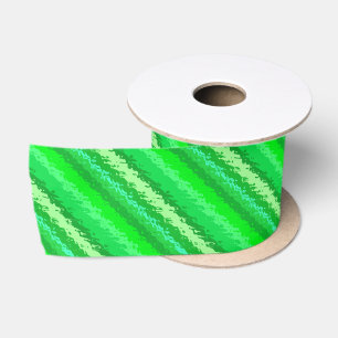 Ruban En Satin Grandes de verre dans les tons vert émeraude