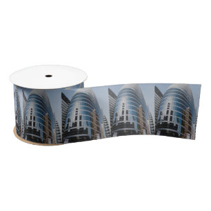 Ruban En Satin gratte-ciel en verre de Dubaï