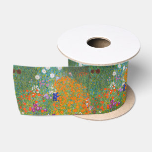 Ruban En Satin Gustav Klimt - Jardin des fleurs