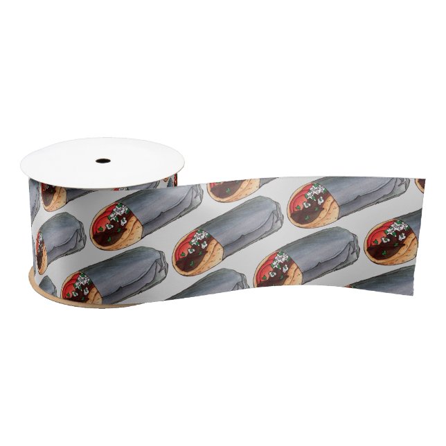 Ruban En Satin Gyro Gita Viande Sandwich Méditerranéen (Bobine)
