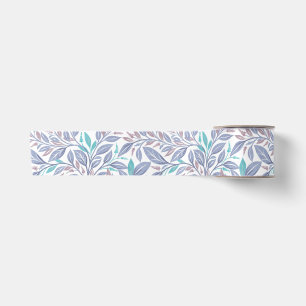 Ruban En Satin Harmonie botanique Pastel