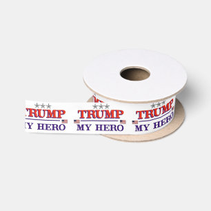 Ruban En Satin Héros TRUMP