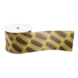 Ruban En Satin Hot Dog Mustard Relish Frankfurter Hotdog Weiner