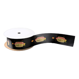 Ruban En Satin Hot Dog Oe Devil