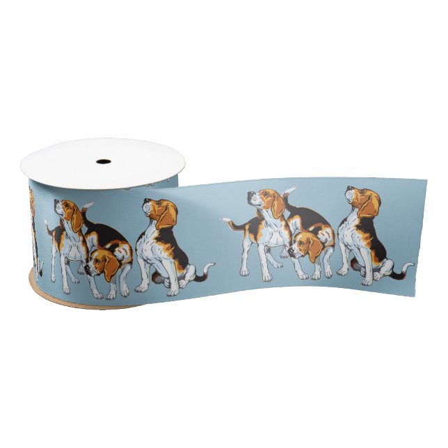 Ruban En Satin Hound beagle (Bobine)