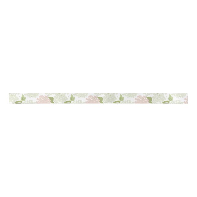 Ruban En Satin Hydrangea nantucket cadeau floral côtier (Devant)