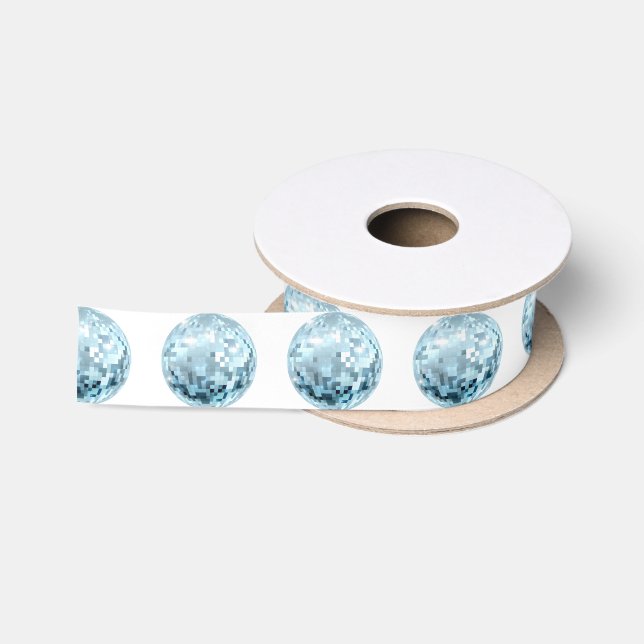 Ruban En Satin Illustration de boule de disco (Bobine)