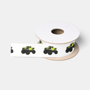 Ruban En Satin Illustration de camion monstre