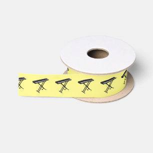 Ruban En Satin Illustration de piano clavier